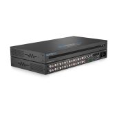 BLUSTREAM - 16x8 Digital Matrix Processor 8x analog, 4x opt, 4x coax in 8x analog out, DSP EQ
