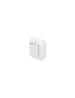 Metra - 5 Outlet 450 Joules Rotating Bank Wall Tap, 2USB 2.1A, White, Home Office
