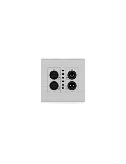 BLUSTREAM - 2x2 Dante XLR Audio Converter (US Decora fitment)