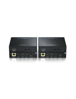 BLUSTREAM - HDBT Ext. Set-uncomp HDMI 2.0 4K 60Hz 4:4:4 video 100m IR HDCP 2.2 Bi-directional PoC