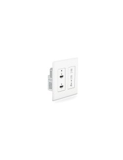 BLUSTREAM - HDMI Wall Plate HDBaseT US Decora Style