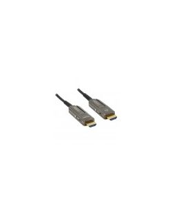 Metra - 50ft HDMI AOC Cable 24Gbps CL3 Rated w/Detachable Headshell Active