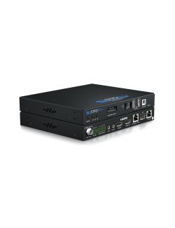 BLUSTREAM - IP Multicast UHD TX over 10Gb, HDMI 2.0 4K 60Hz 4:4:4 IR RS-232 & USB/KVM PoE 1Gb Eth