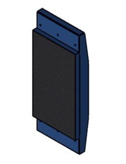 Nakymatone - Dual VC, 40 watts RMS x 2 Invisible Speaker w/ riveted backbox Each