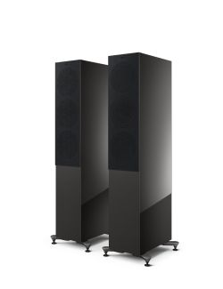 KEF - R7 Meta Floorstanding Loudspeaker Gloss Titanium Limited Edition EACH