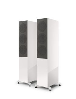KEF - R7 Meta Floorstanding Loudspeaker Gloss White EACH